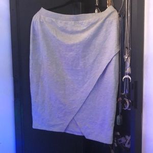 Sweater Asymmetric Skirt